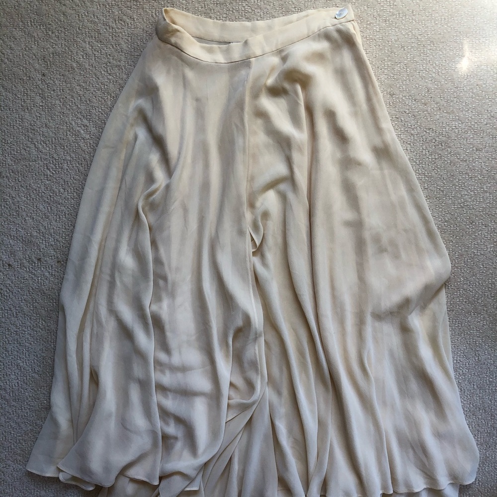 VINTAGE SILK SKIRT